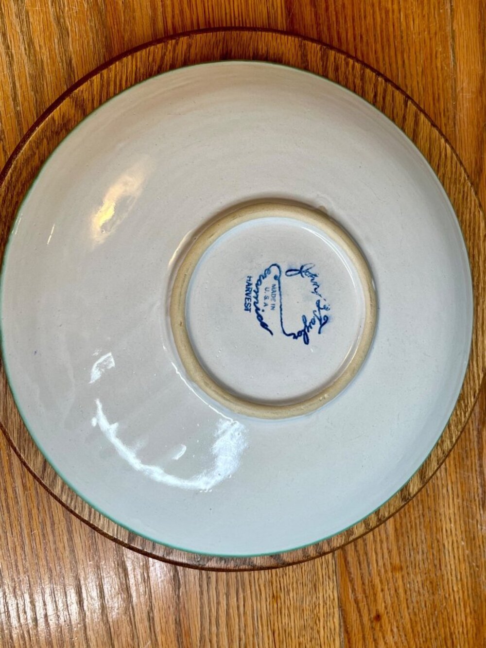 Louisville Stoneware HARVEST or PEAR Chip and Dip Serving Tray Platter, 12", Hea - Picture 16 of 16